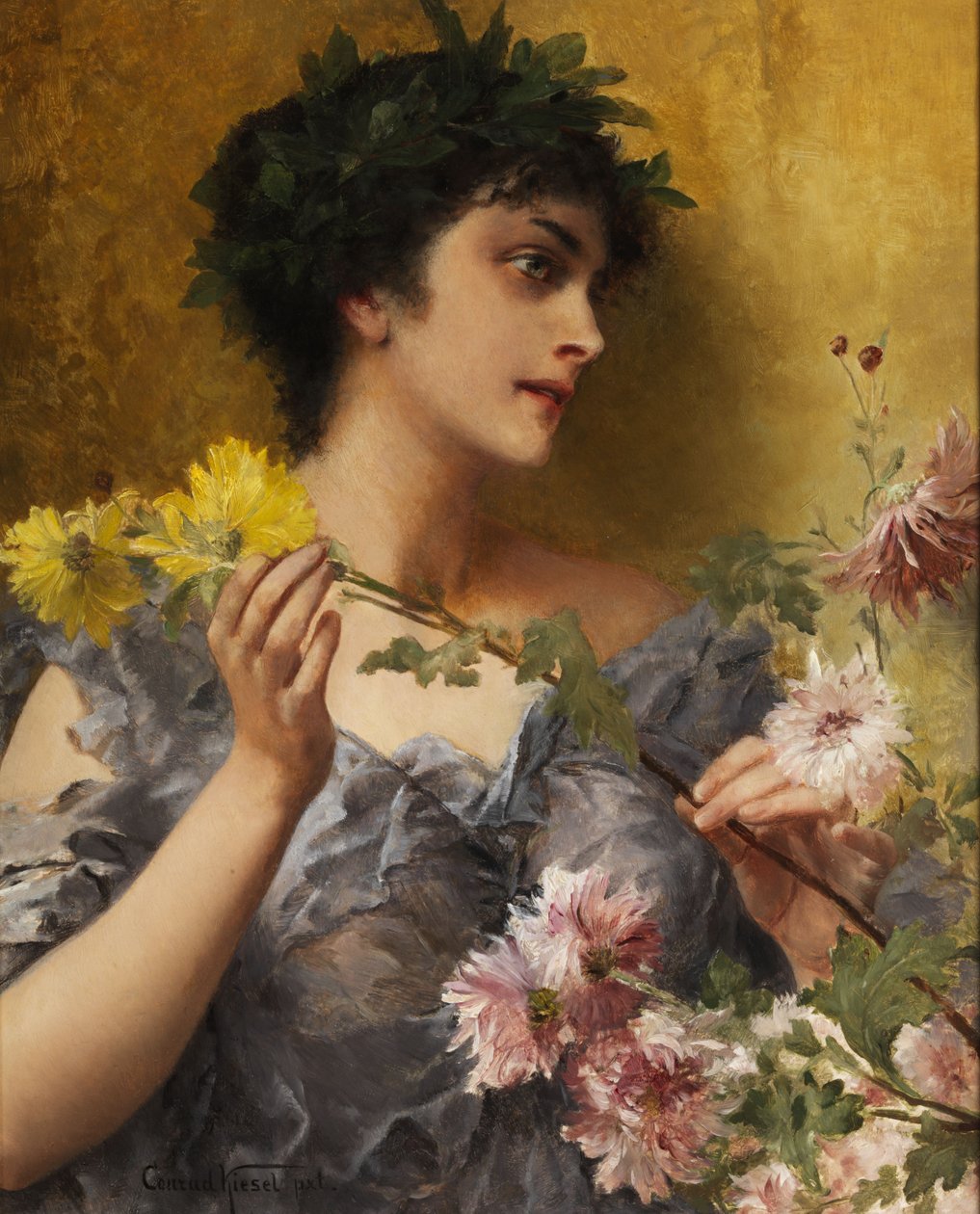 Hyllest til blomstene av Conrad Kiesel