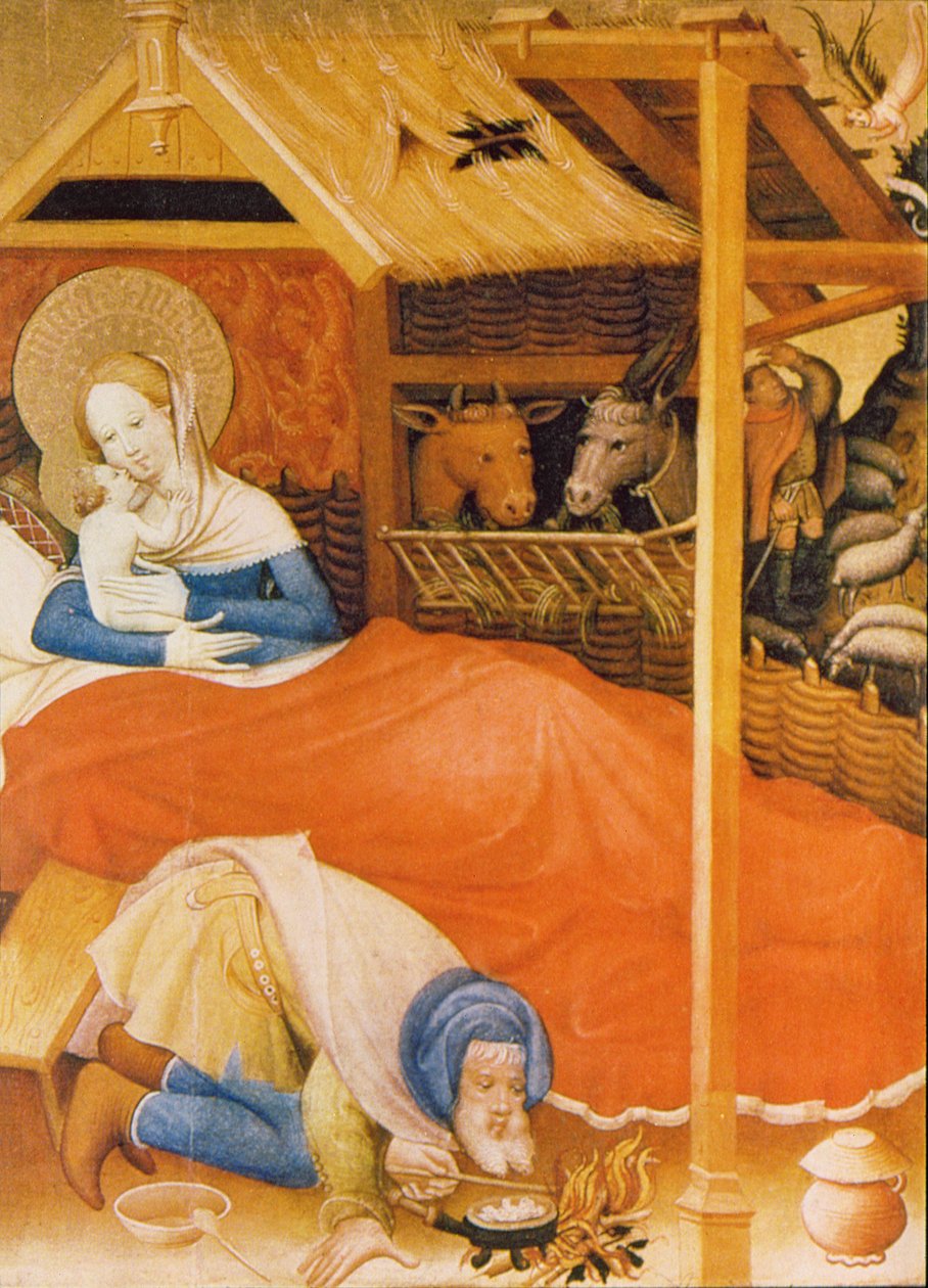 Kristi fødsel, 1404 av Conrad von Soest