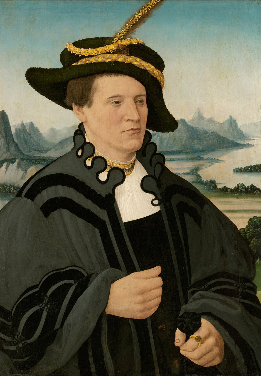 Portrett av Fridrich Rorbach, 1532. av Conrad Faber von Creuznach