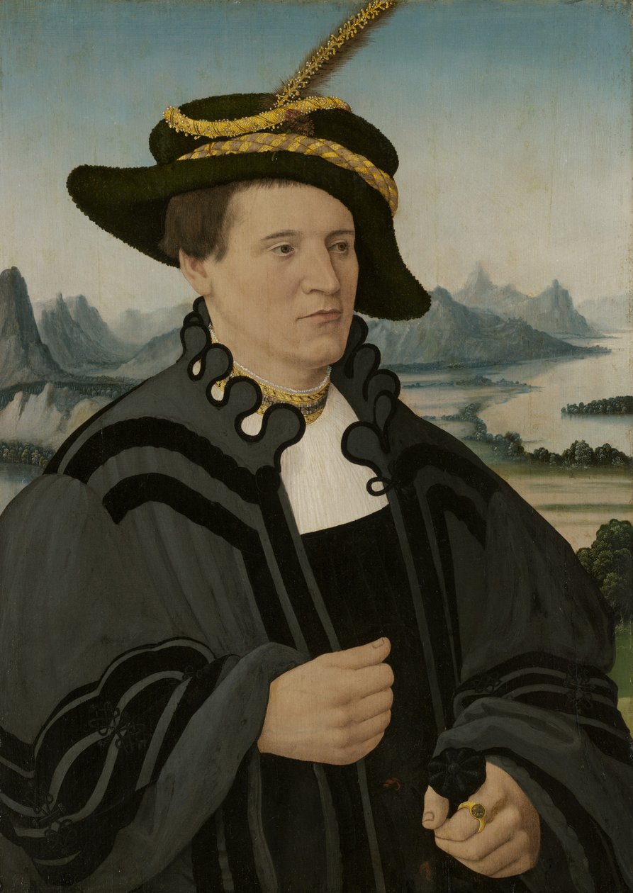 Portrett av Friedrich Rorbach, 1532 av Conrad Faber von Creuznach