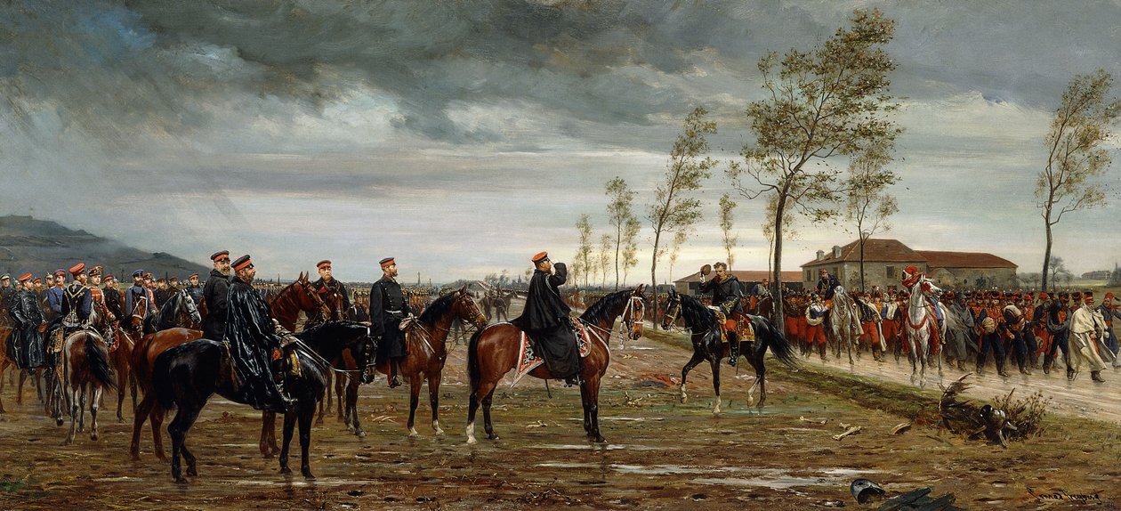 Overgivelse av Metz, 1876 av Conrad Freyberg