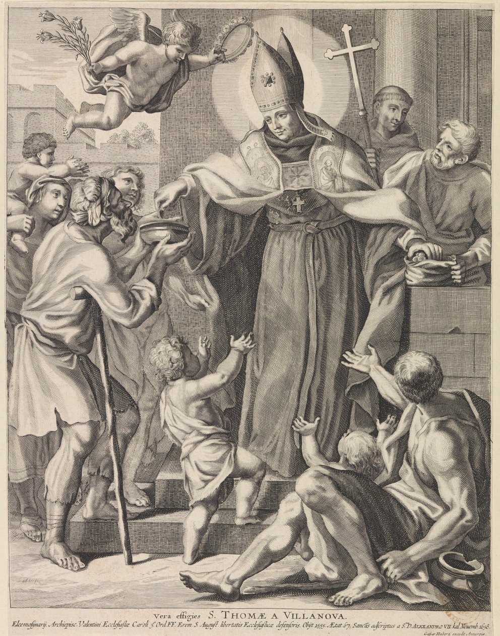 H. Thomas van Villanueva Vera-bilder S. Thomae A Villanova (tittel på objekt) av Conrad Lauwers