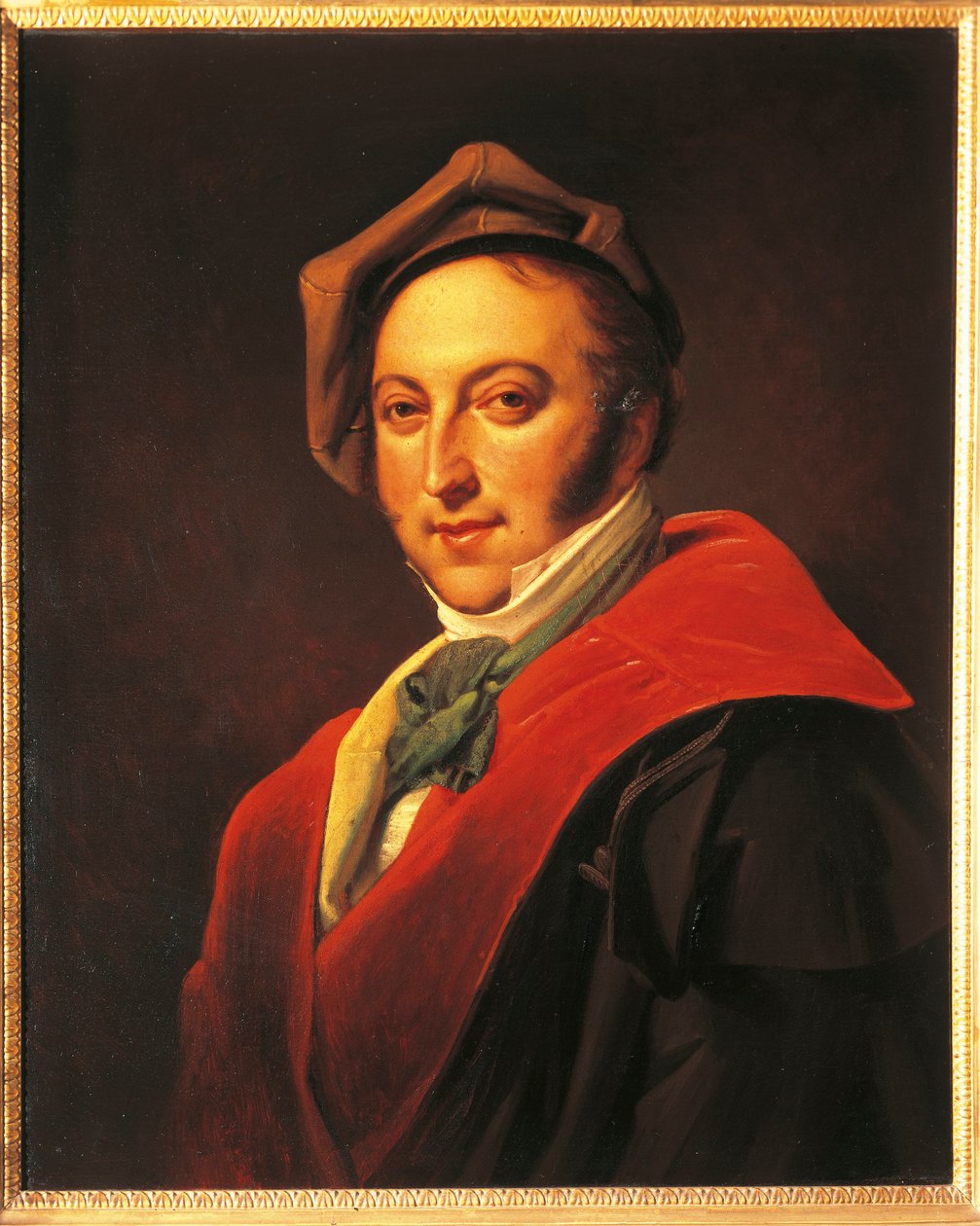 Italia, Portrett av Gioacchino Rossini av Constance Marie Mayer Lamartiniere