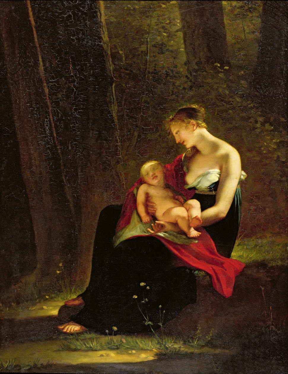 Den glade mor av Constance Marie Mayer Lamartiniere