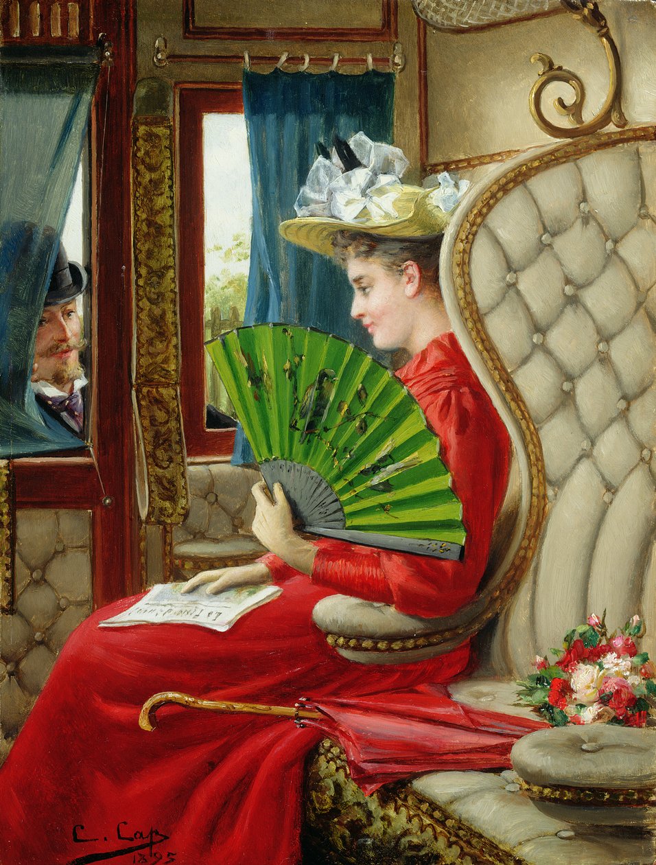 Indiskresjonen, 1895 av Constant Aime Marie Cap