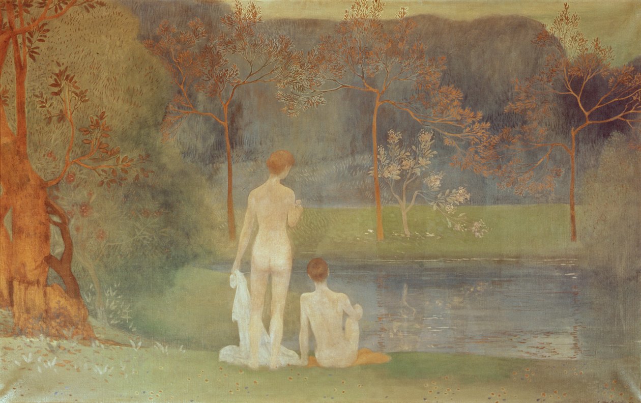 Paradisets hage, 1904 av Constant Montald