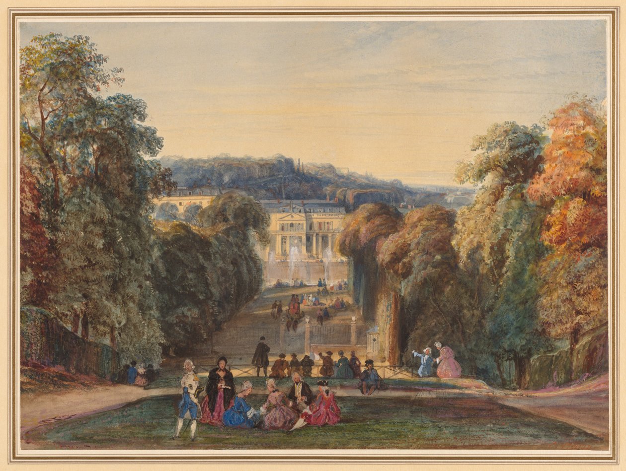 I parken Saint Cloud av Constant Troyon