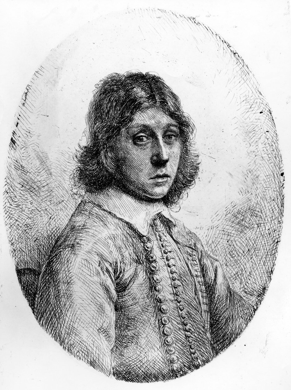 Mann i en oval, ca. 1641-80 av Constantin Daniel van Renesse