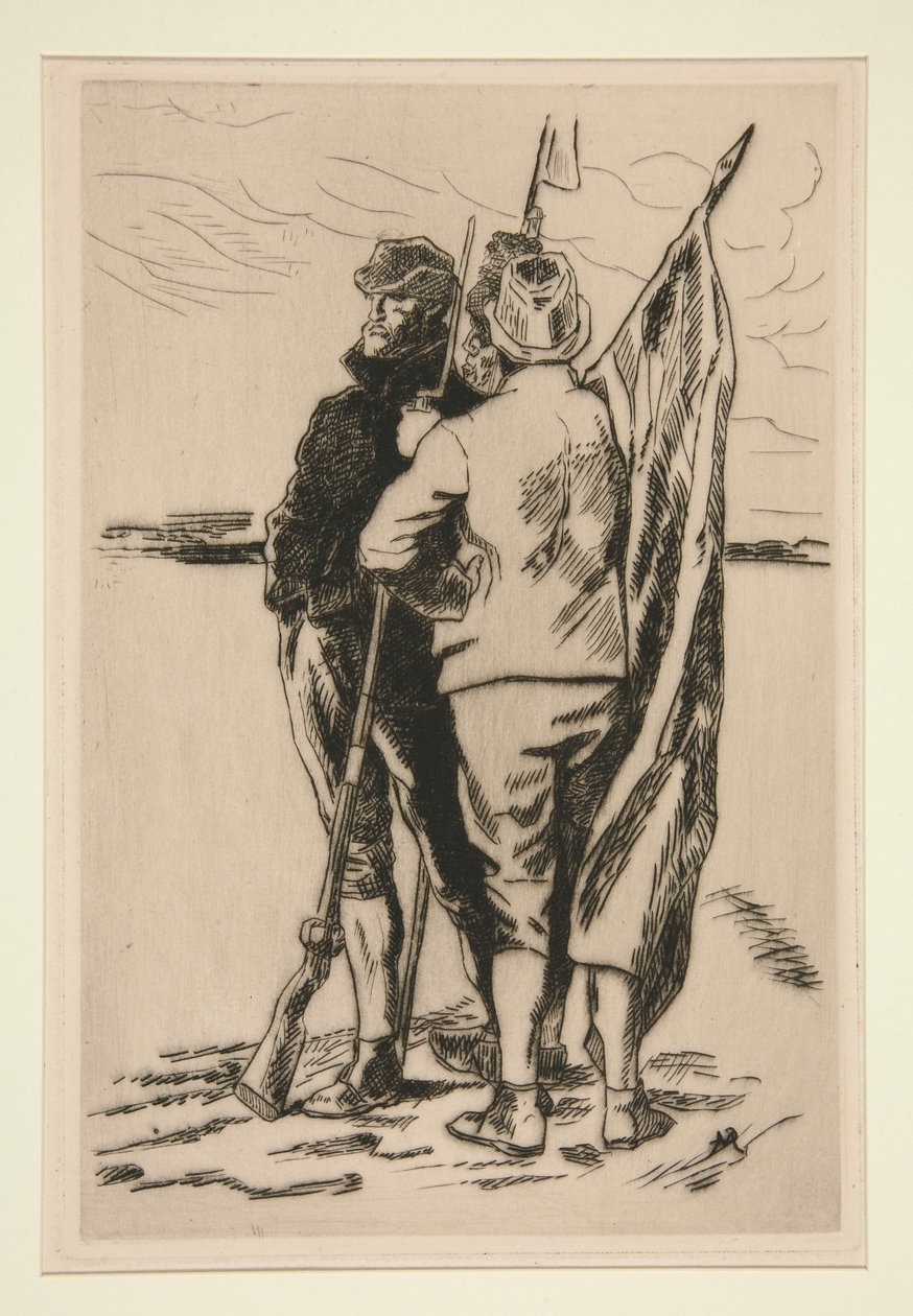 Bøndenes krig av Constantin Emile Meunier