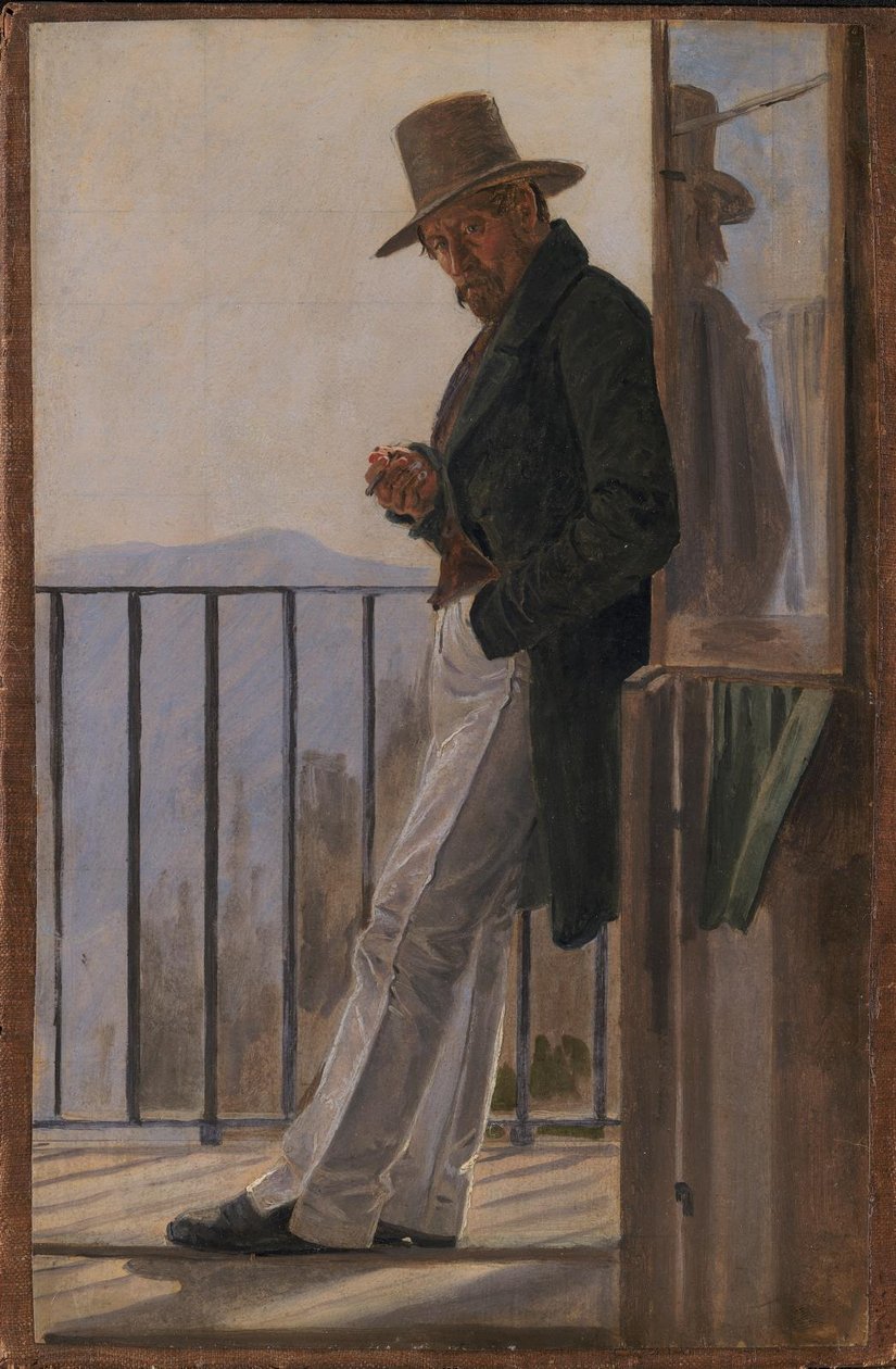 The Painter Ditlev Blunck av Constantin Hansen