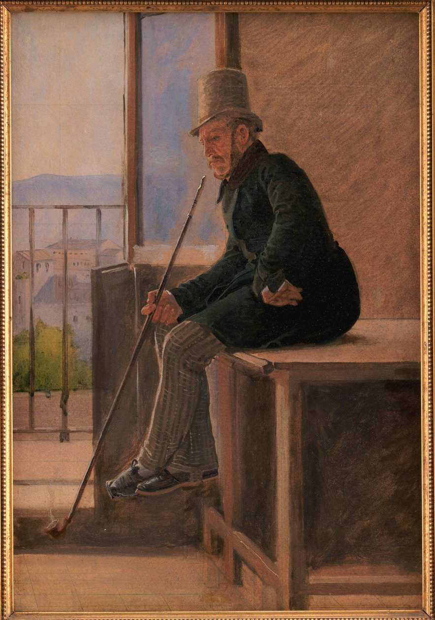 The Painter Jørgen Sonne av Constantin Hansen