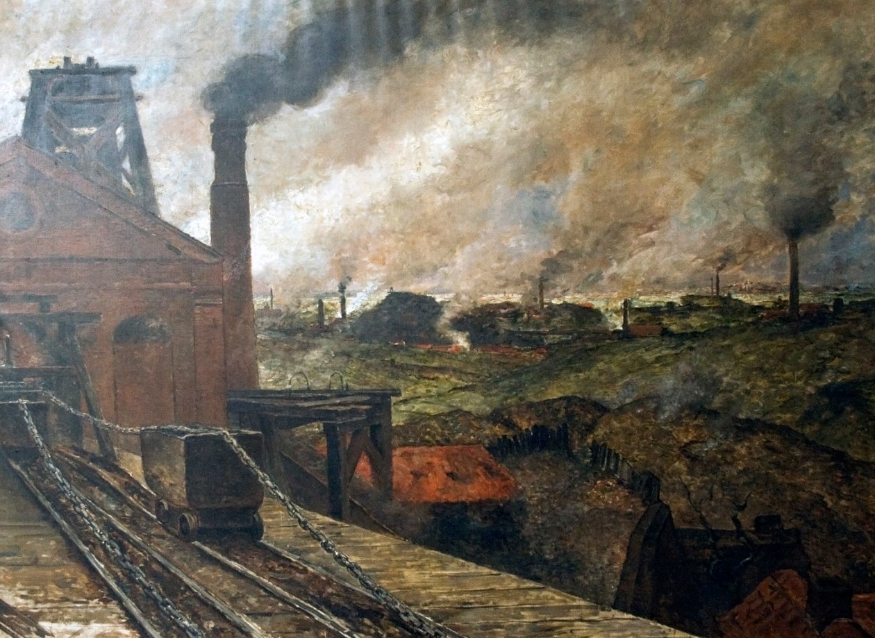 Svart land – Borinage av Constantin Meunier