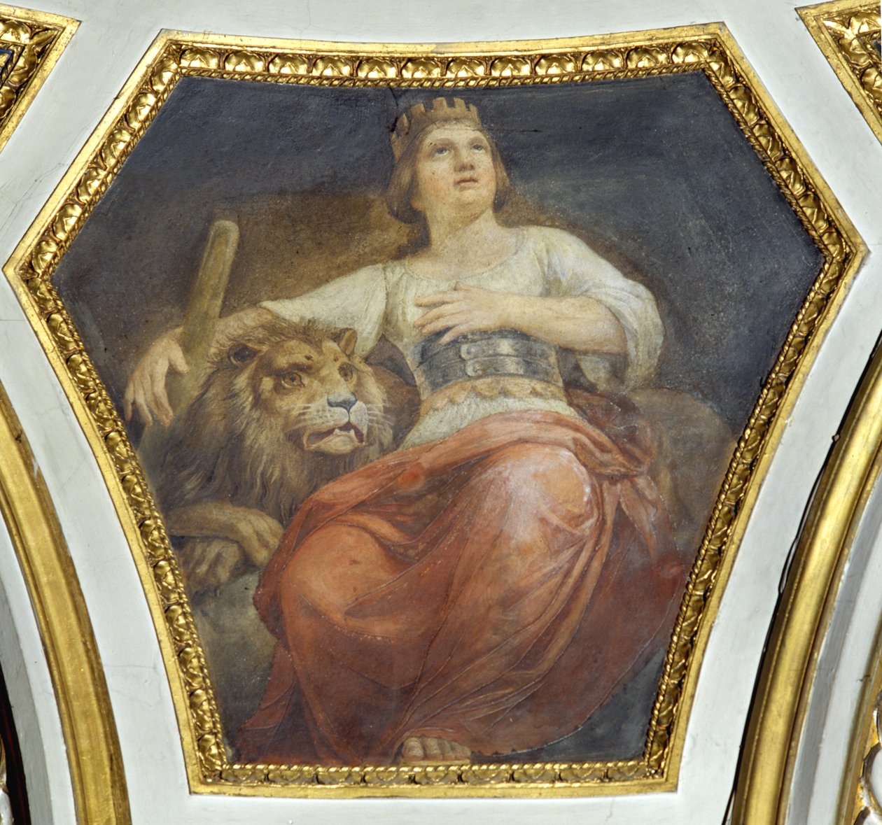 Festningen (de fire kardinaldydene) av Constantino Brumidi