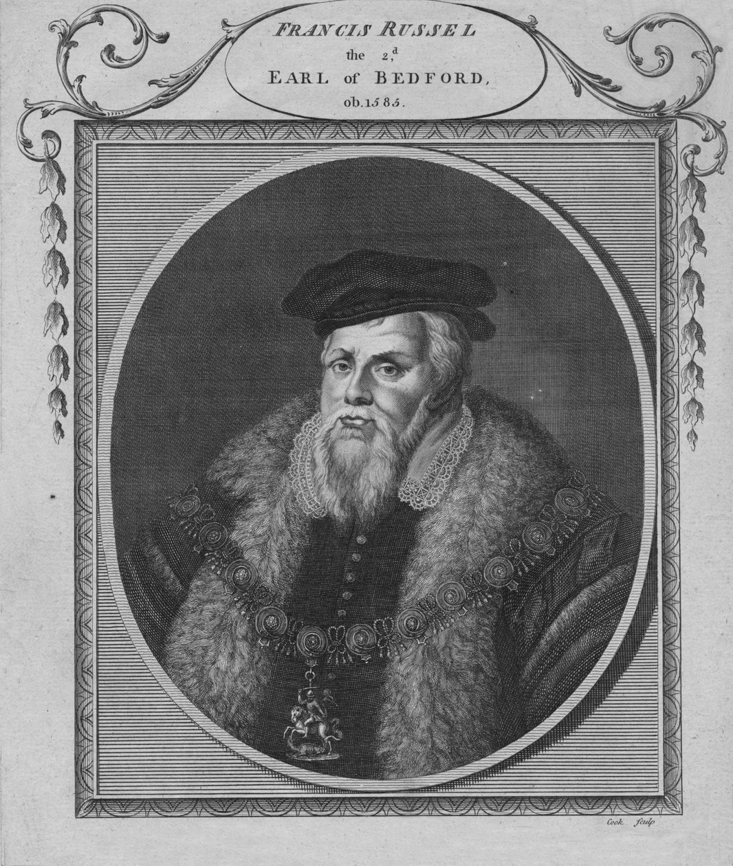 Francis Russel, jarlen av Bedford, 1900. av Cook
