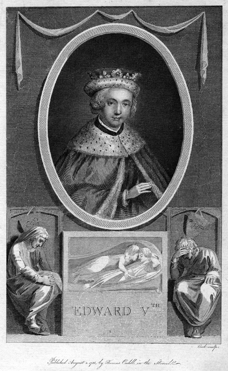 Kong Edward V av England, 1788. av Cook