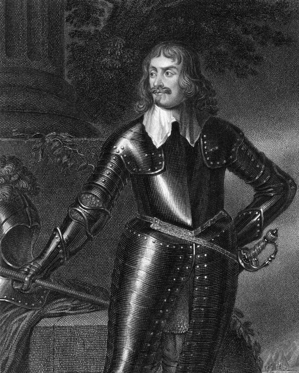William Craven, 1. jarl av Craven 1770-1825, britisk soldat, 1825. av Cooper