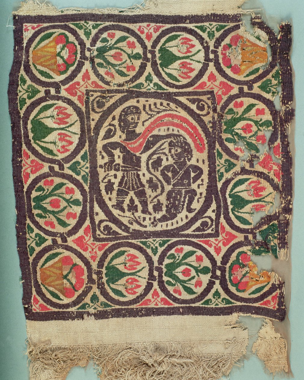 Teppevevd panel (lin og ull) av Coptic