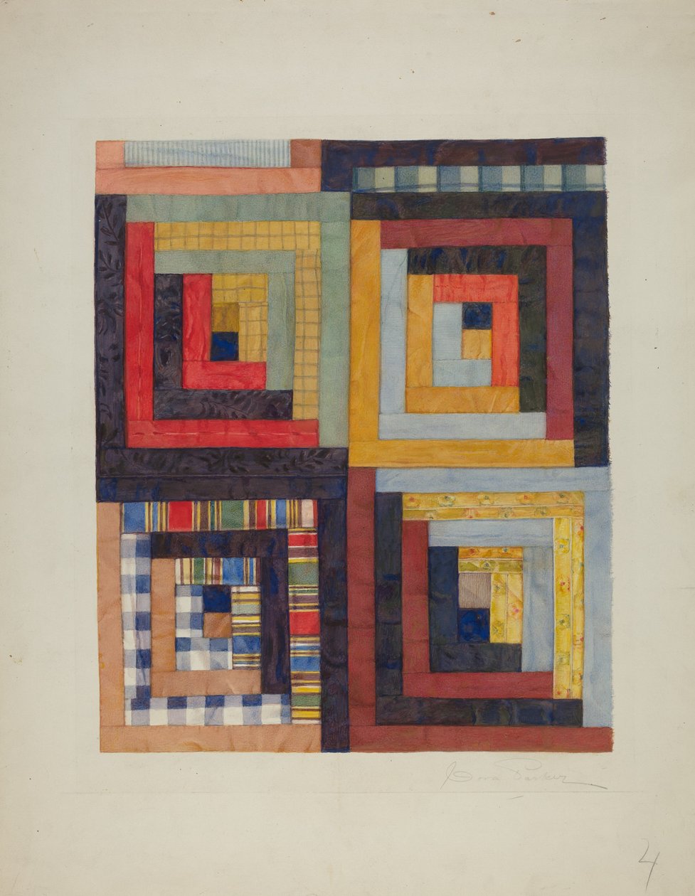 Patchwork Quilt av Cora Parker