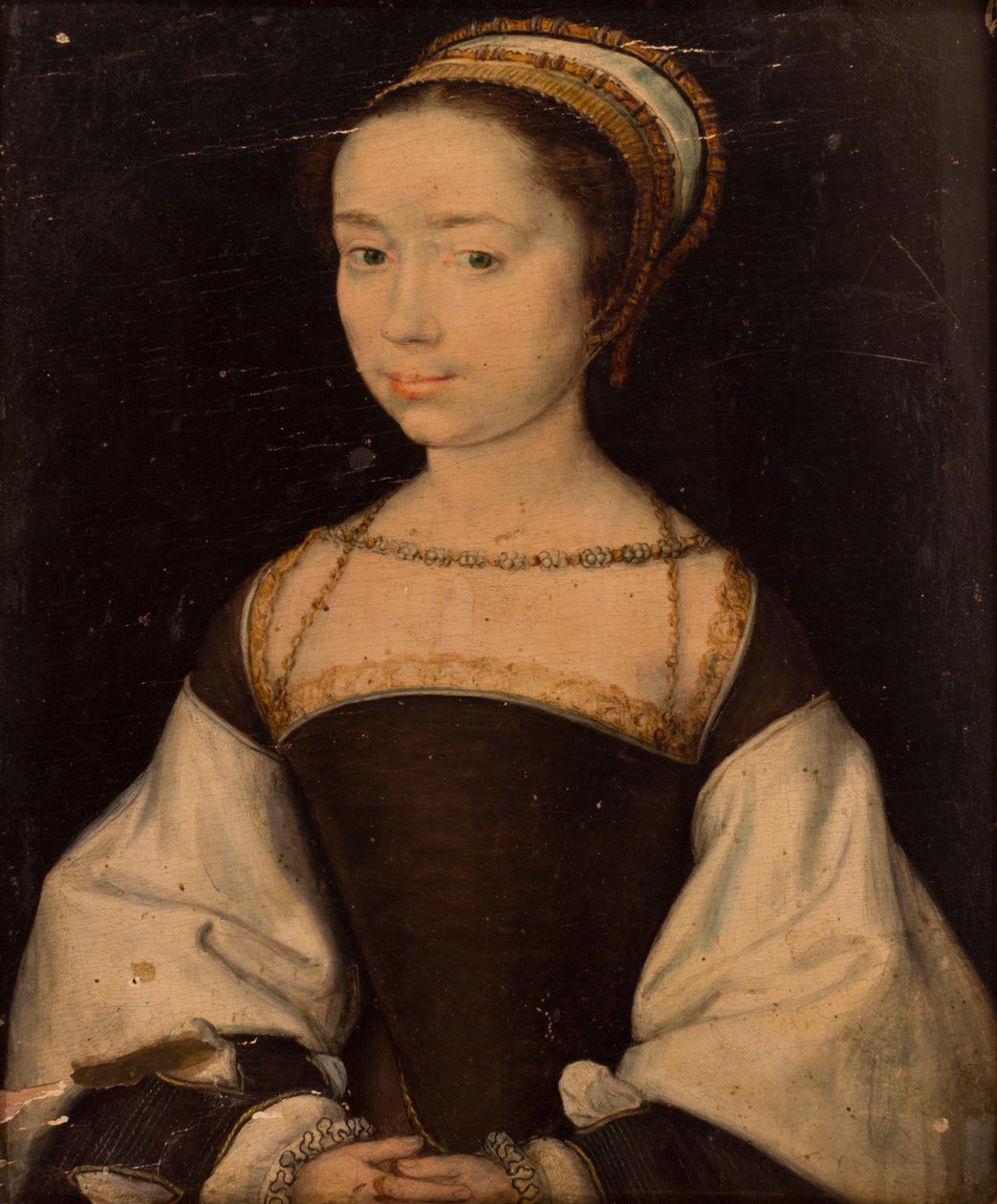 Portrett av en ung ukjent av Corneille de Lyon