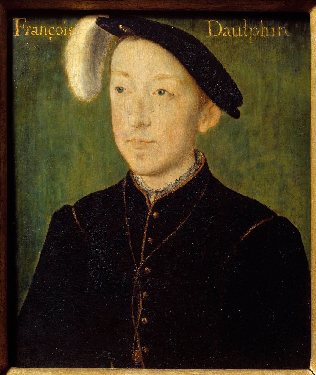 Portrett av Charles av Frankrike, hertugen av Orleans (1522-1545) (kanskje den tredje sønnen til Francois I) Tremaleri av Corneille De Lyon (Corneille de Hague) (1500/1510-1574) 1500-tallet Søn. 0,16x0,13 m Bayonne, Musee Bonnat av Corneille de Lyon