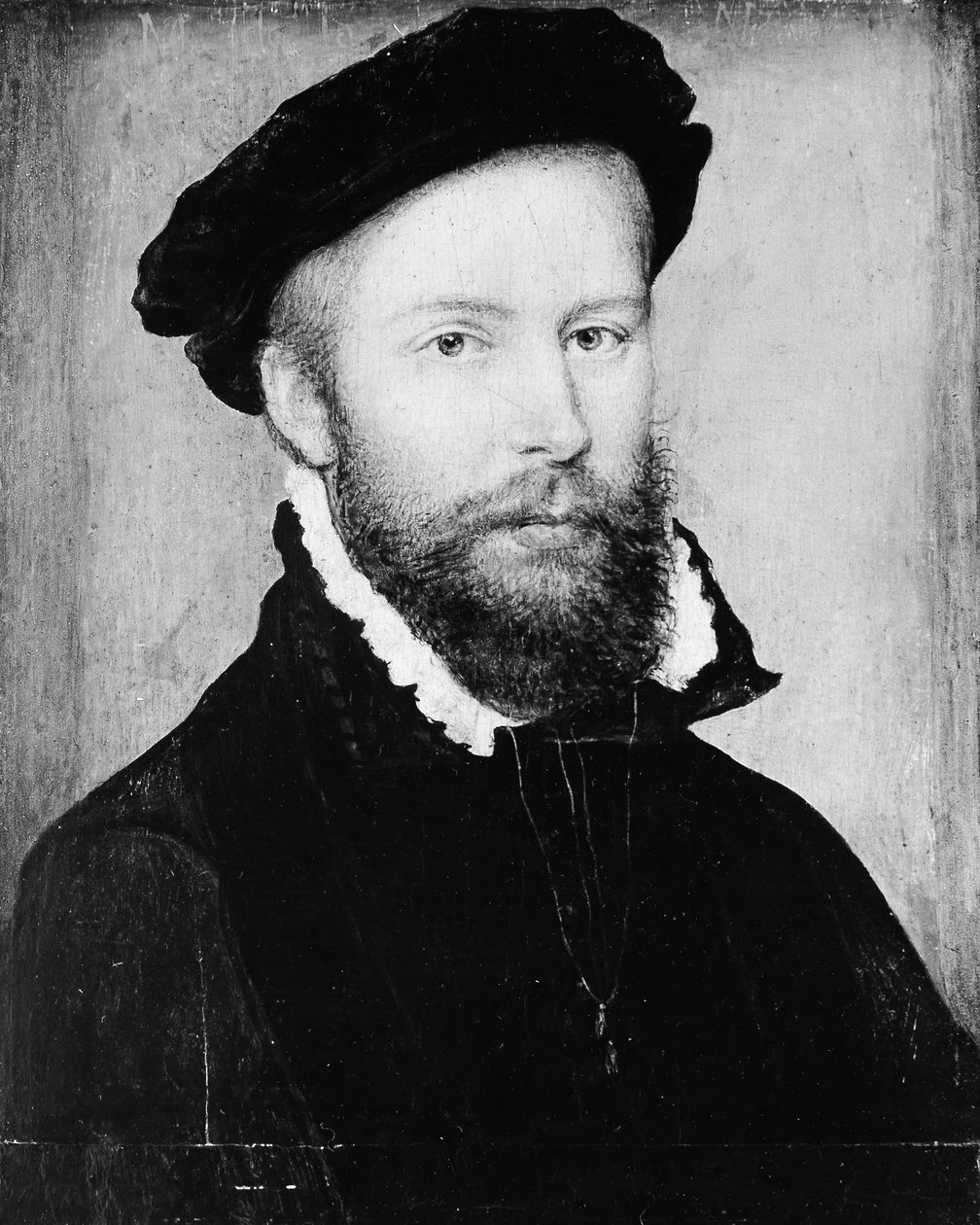 Portrett av en mann. av Corneille de Lyon