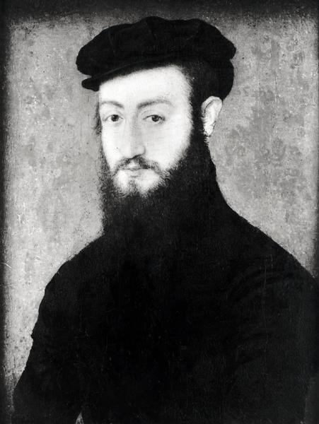 Portrett av en gentleman av Corneille de Lyon attr. to Corneille de Lyon attr. to