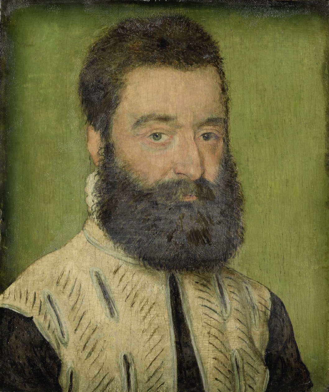 Portrett av Barthélemy Aneau, leder av College de la Trinité i Lyon av Corneille de la Haye named