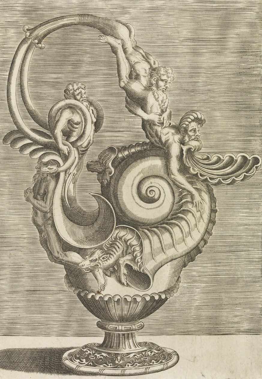 Ewer med håndtak av Cornelis Floris Ii