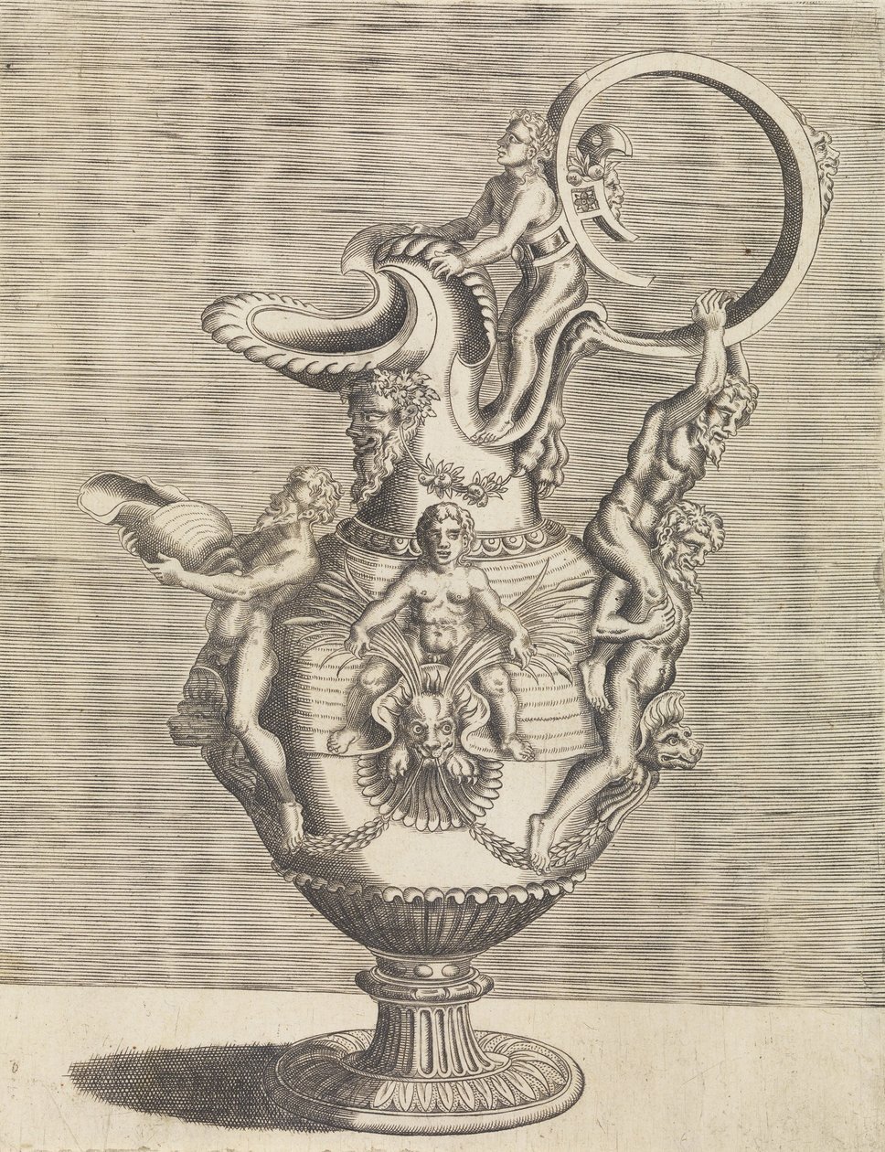 Ewer med håndtak av Cornelis Floris Ii
