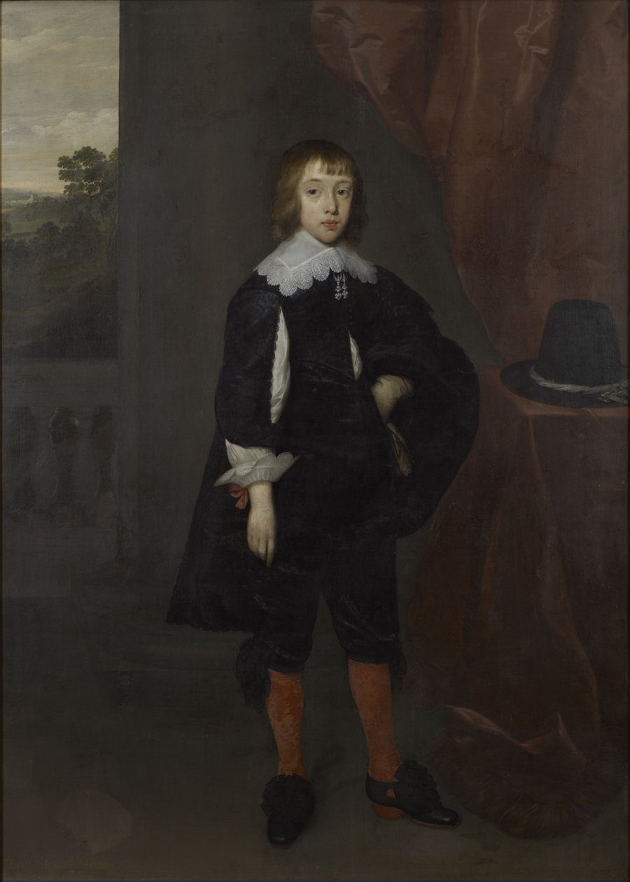 Portrett av Christopher Hatton av Cornelis Janssens van Ceulen