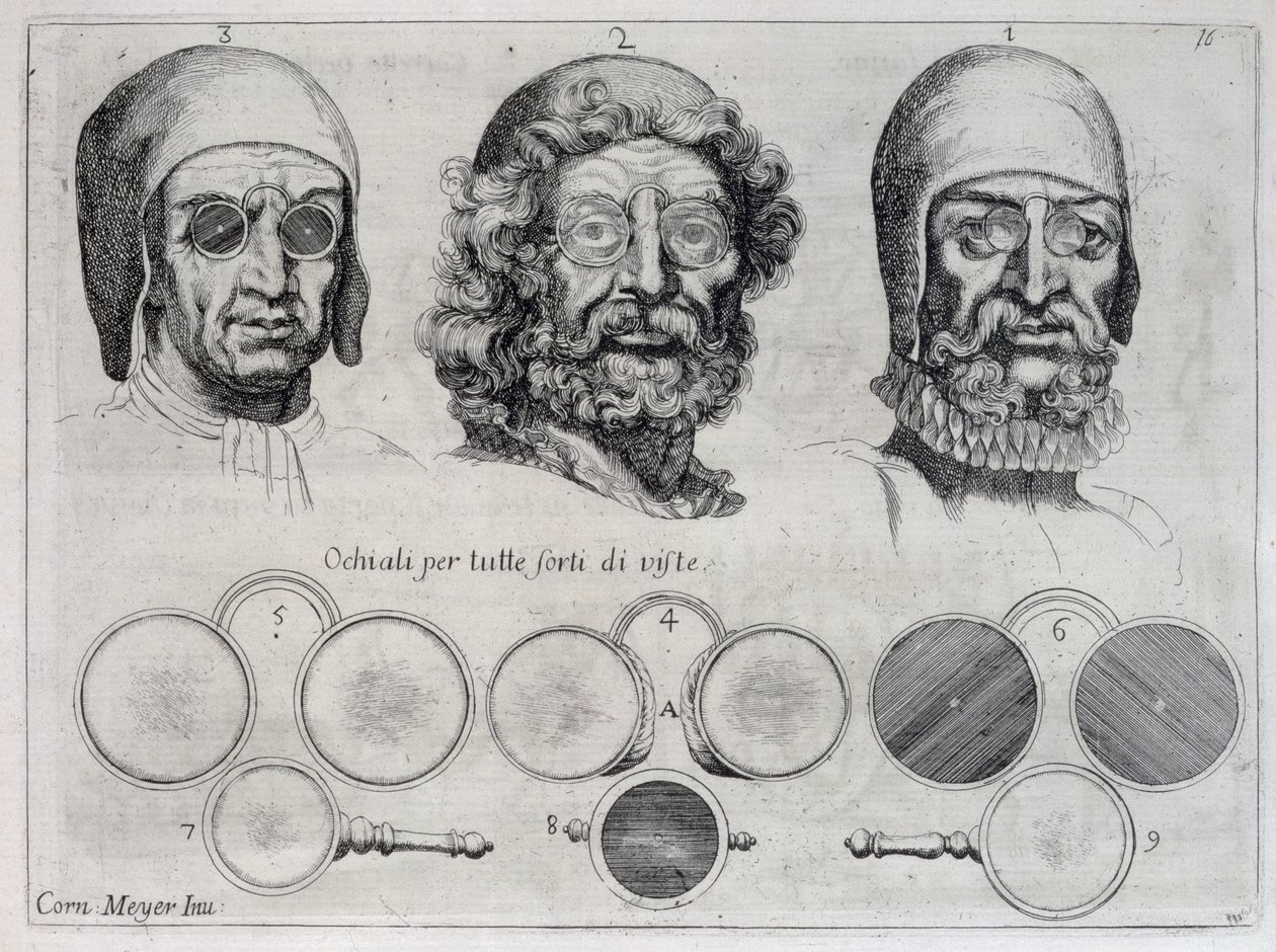Briller for alle styrker av syn av Cornelis Jansz. Meyer
