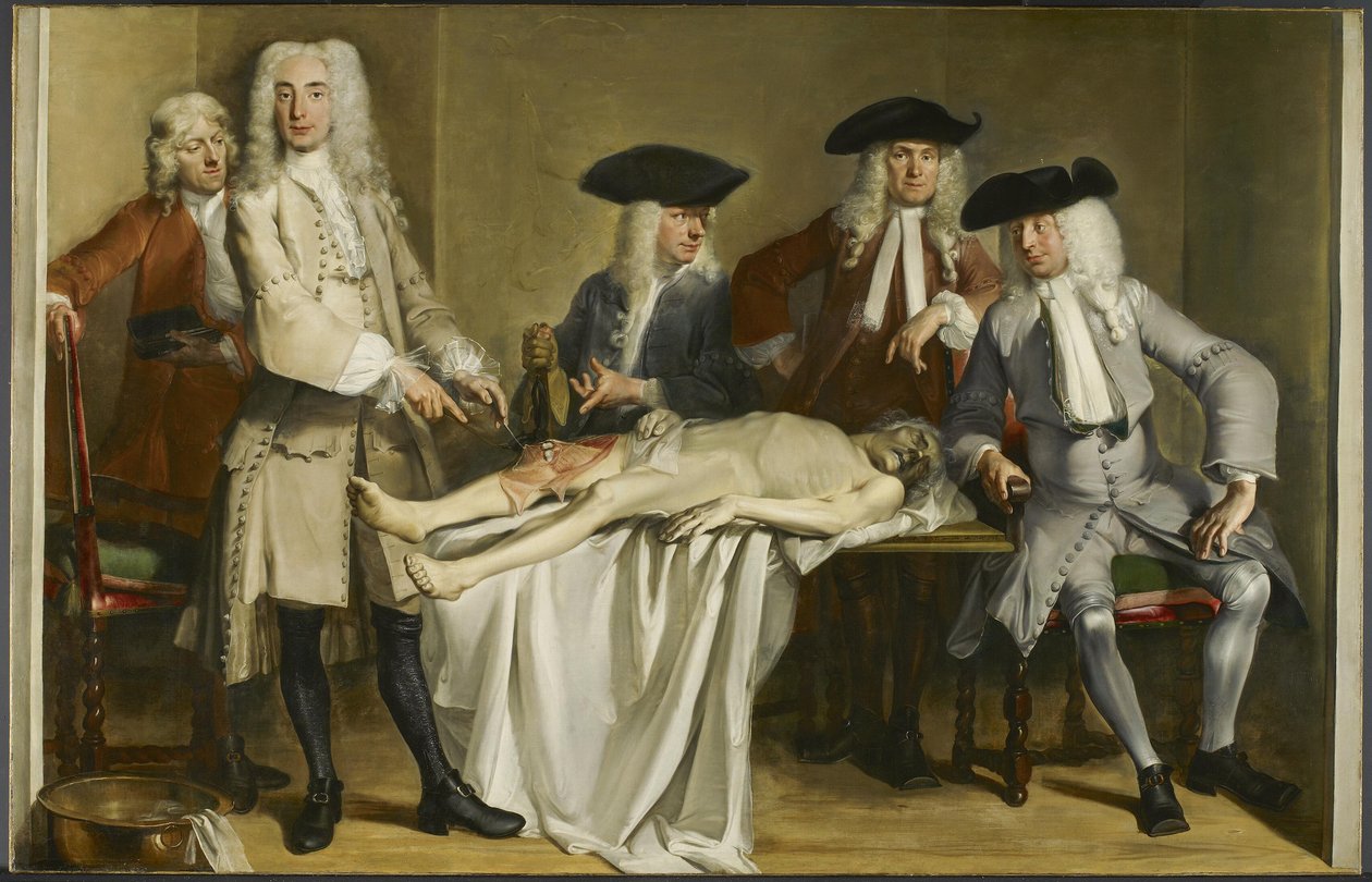 Anatomi leksjon av dr Willem Röell av Cornelis Troost