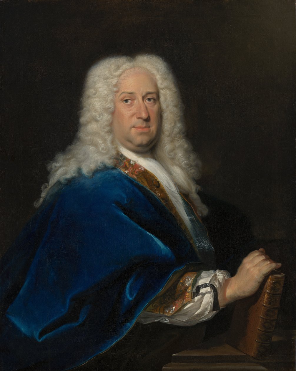 Portrett av en mann av Cornelis Troost