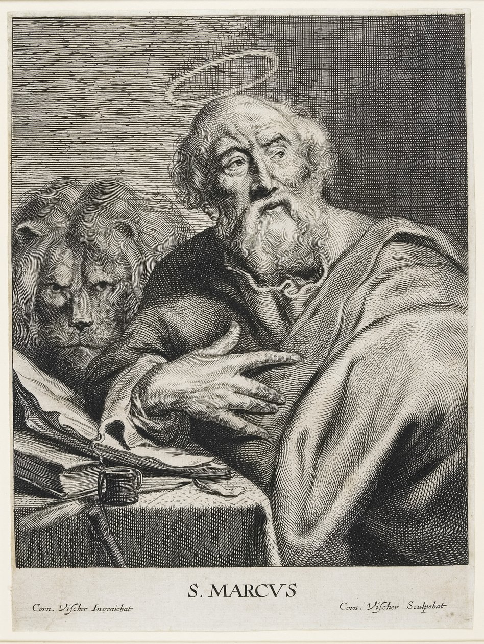 St. Mark av Cornelis Visscher