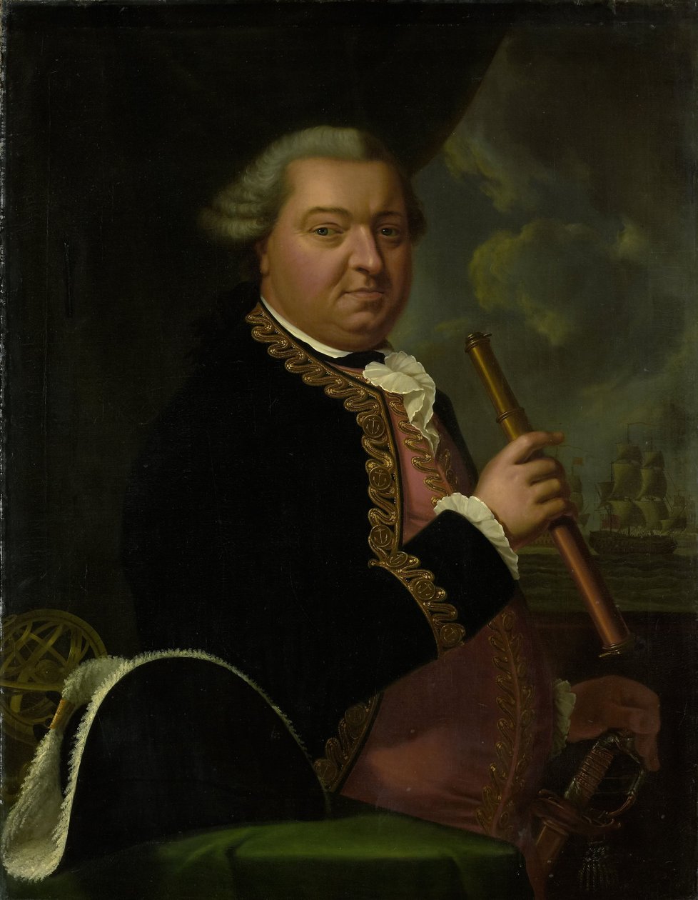 Portrett av Willem Crul (1721-1781) av Cornelis van Cuylenburgh