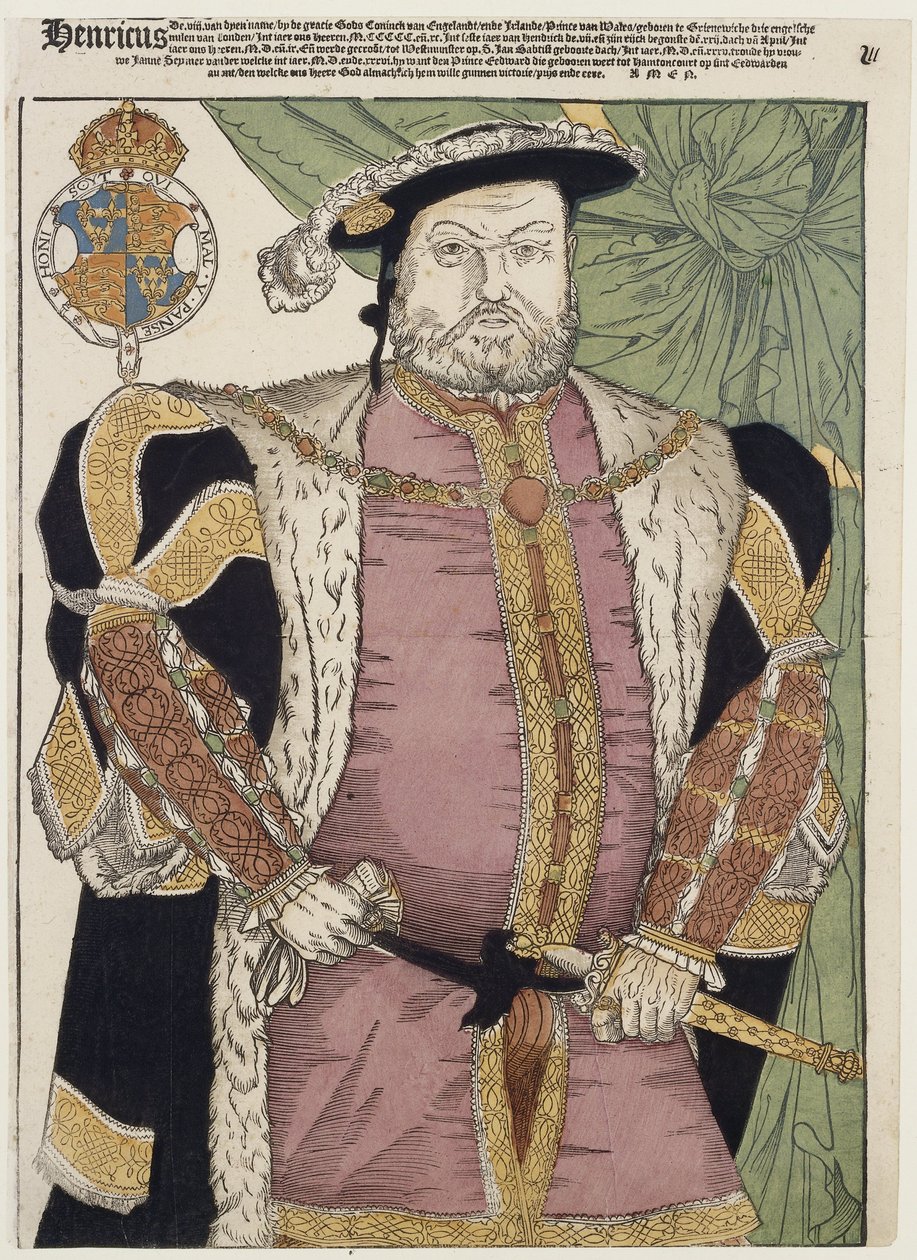 Portrett av Henry VIII av England av Cornelis Anthonisz. (manner of)