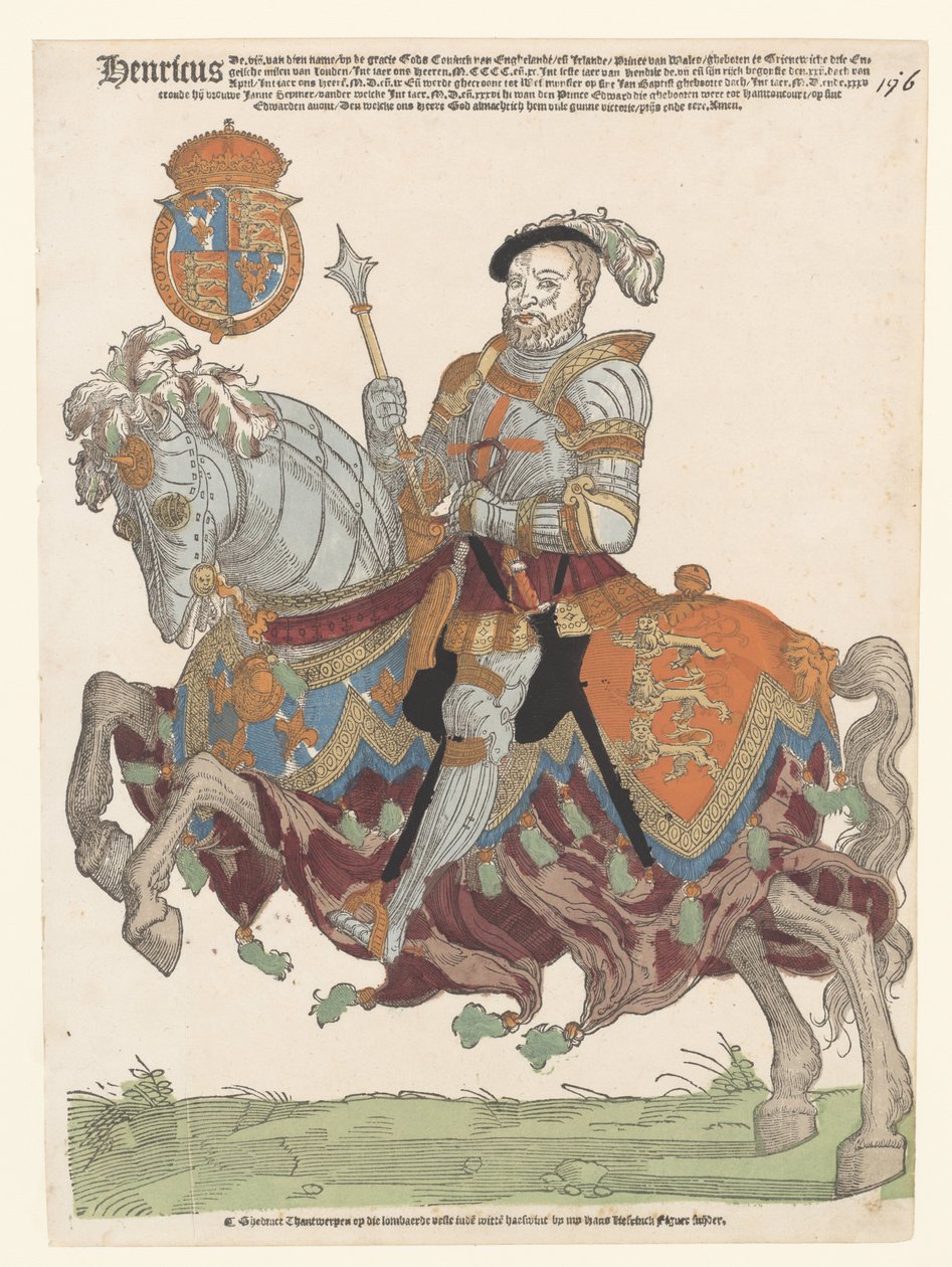 Portrett av Henry VIII av England av Cornelis Anthonisz. (manner of)