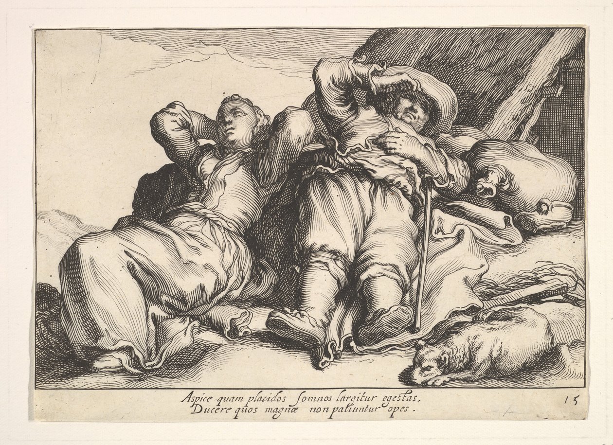 Yrkesgleder. av Cornelis Bloemaert