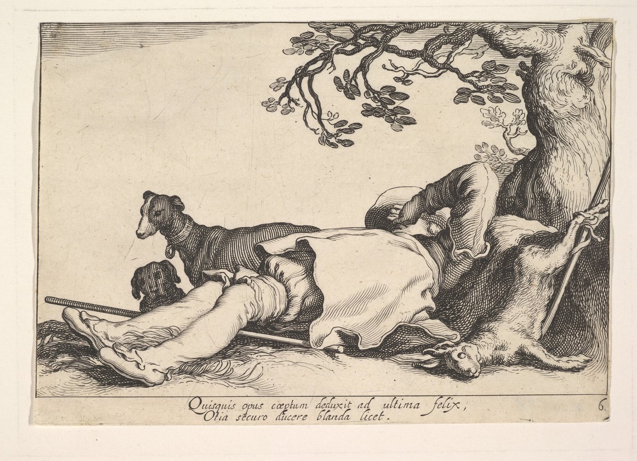 Yrkesgleder. av Cornelis Bloemaert