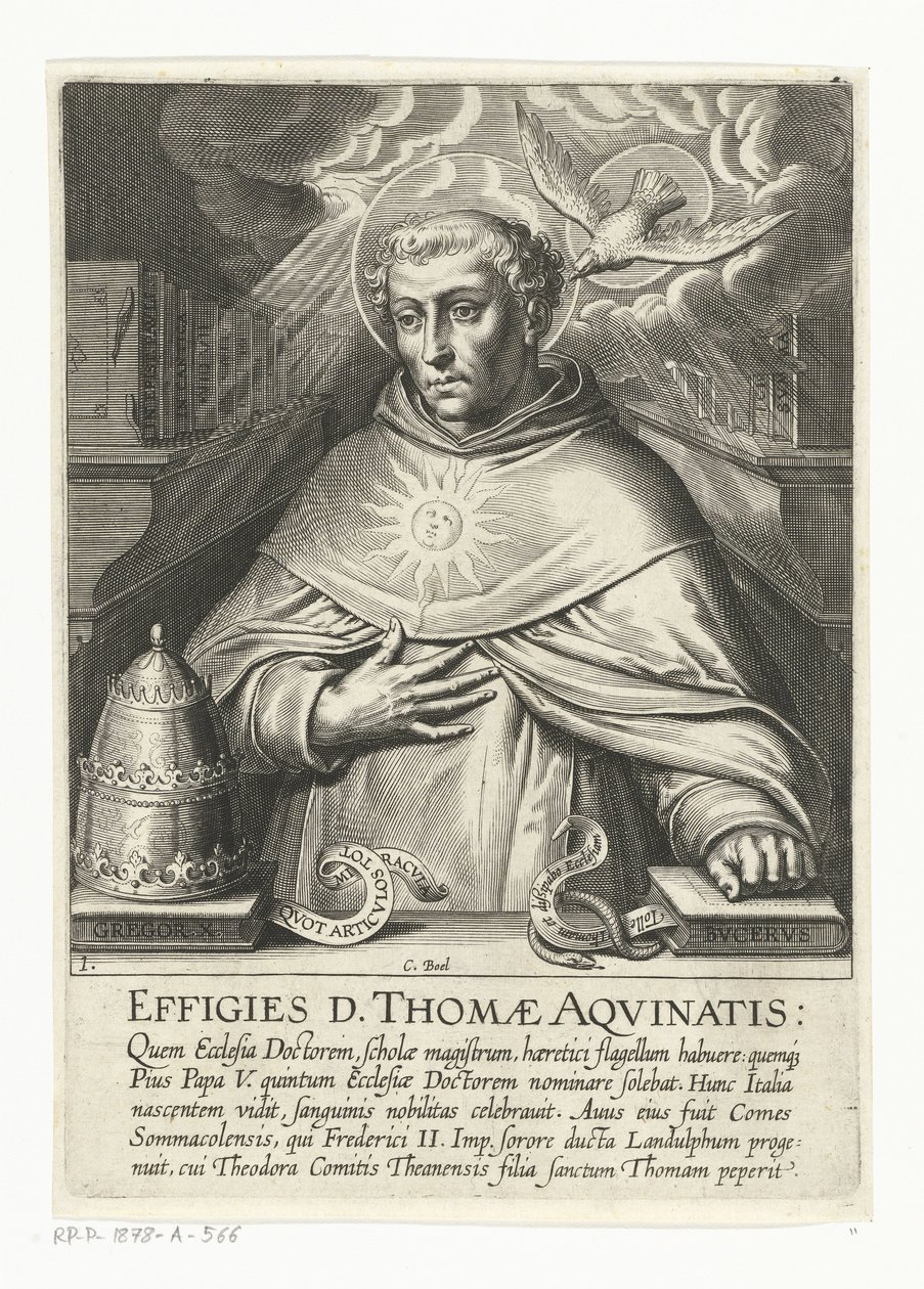 Saint Thomas Aquinas The Life of Saint Thomas Aquinas (serietittel) av Cornelis Boel