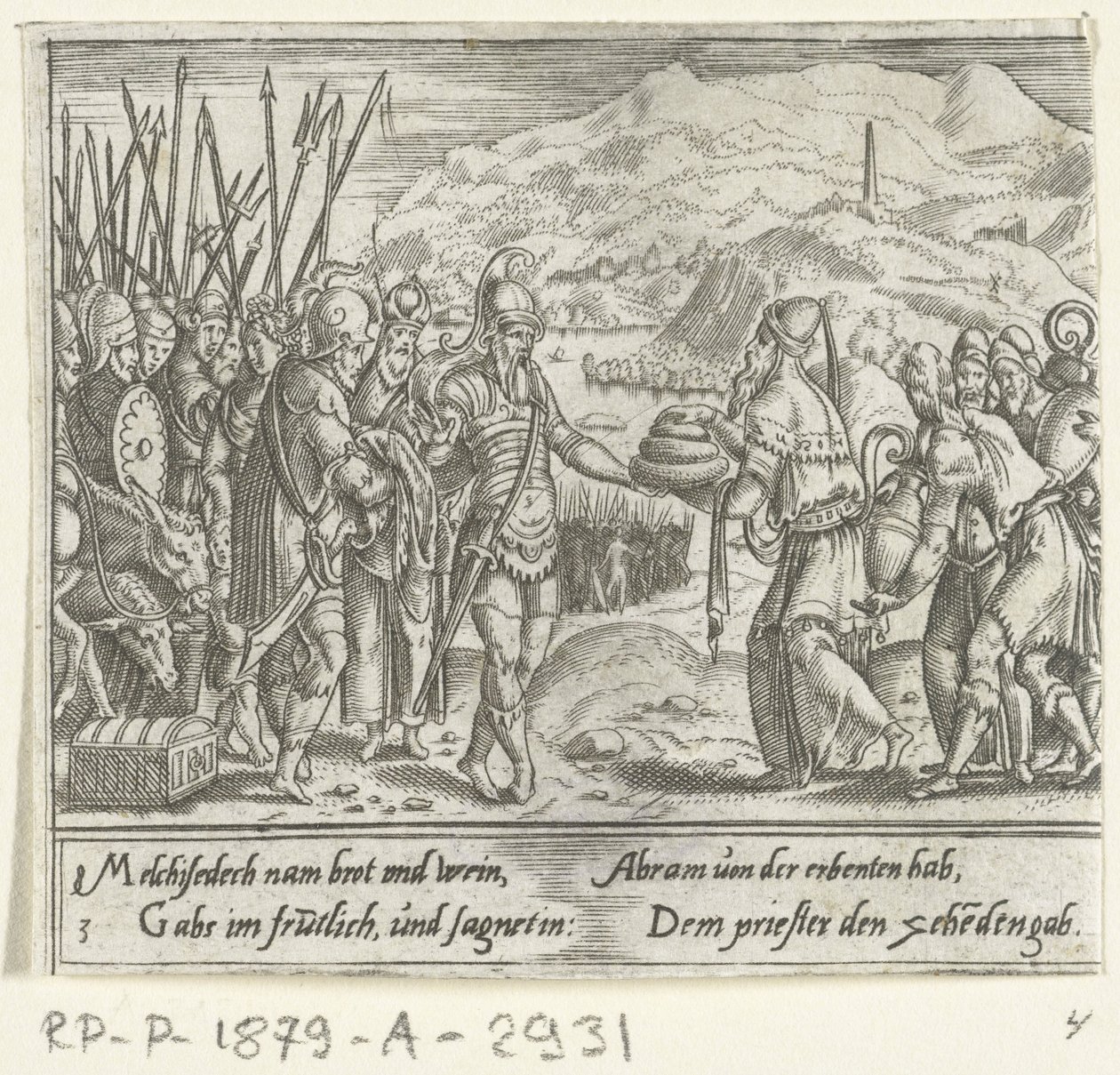 Abraham og Melkisedek The Life of Abraham (serietittel) av Cornelis Bos