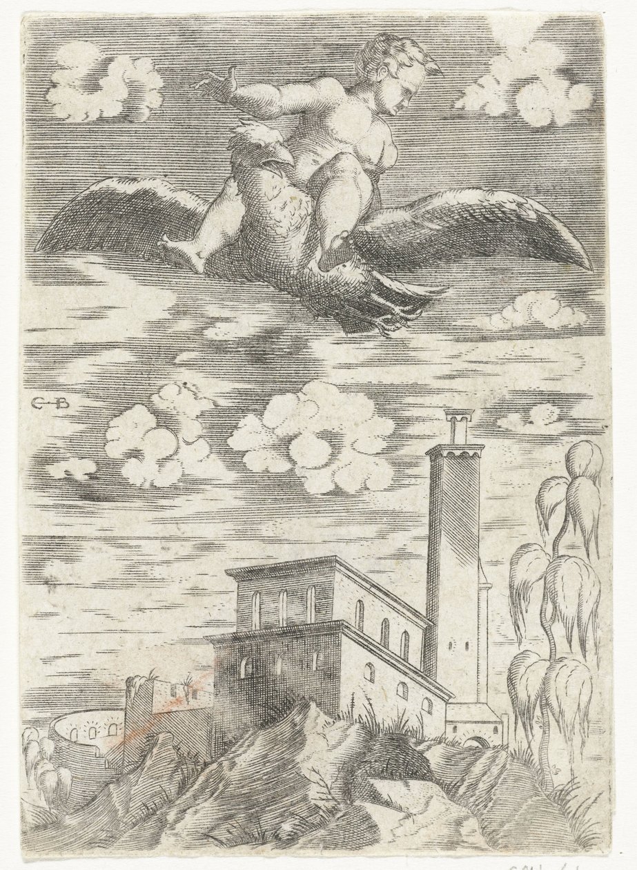 Taket til Ganymedes av Cornelis Bos