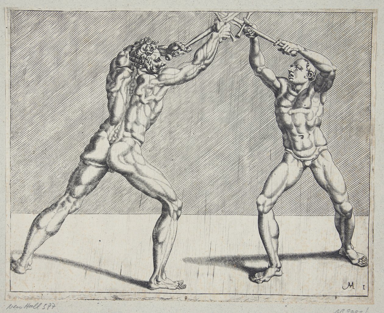 To fektere av Cornelis Bos