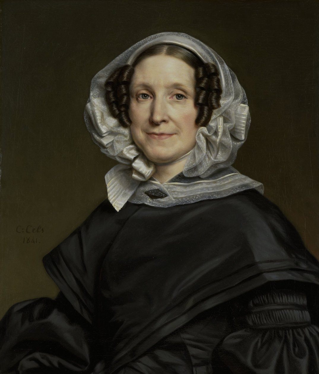 Aryna fra potten (1786-1850). Kone til N. J. A. C. Hoffmann av Cornelis Cels (signed by artist)