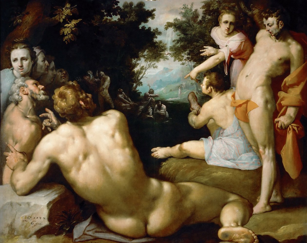 Kristi dåp av Cornelis Cornelisz. Haarlem van