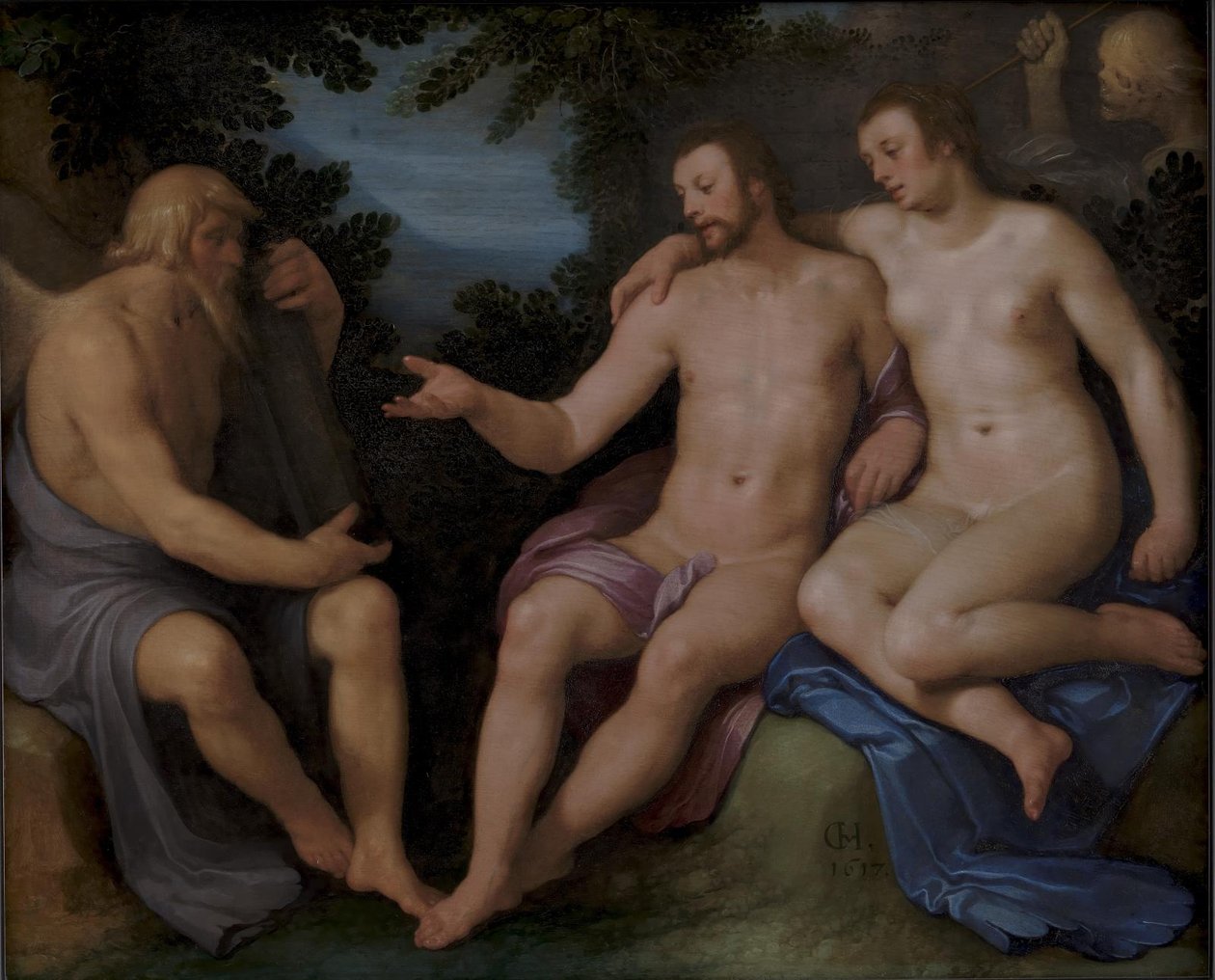 Allegori om livets korthet av Cornelis Cornelisz. van Haarlem