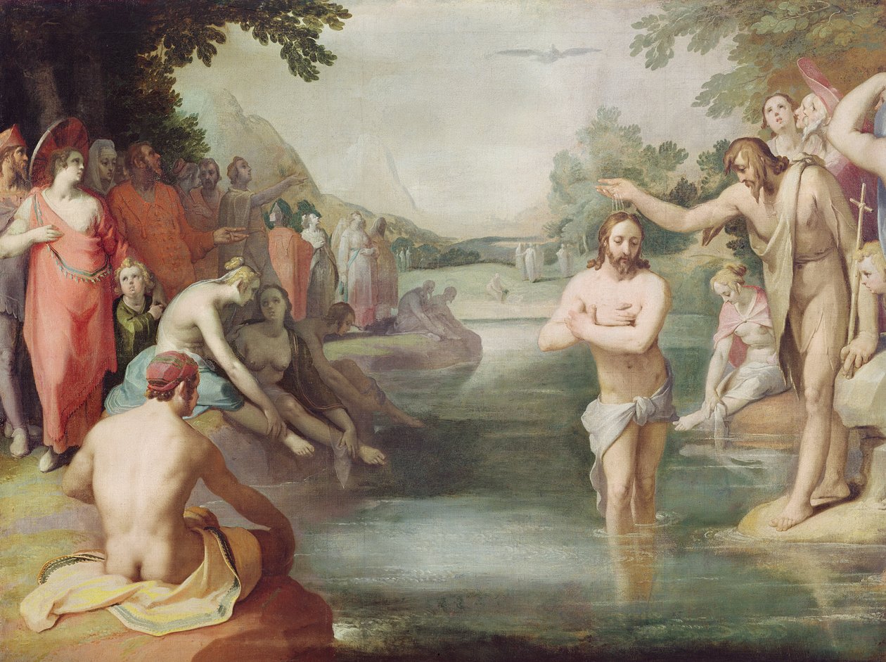 Kristi dåp av Cornelis Cornelisz van Haarlem