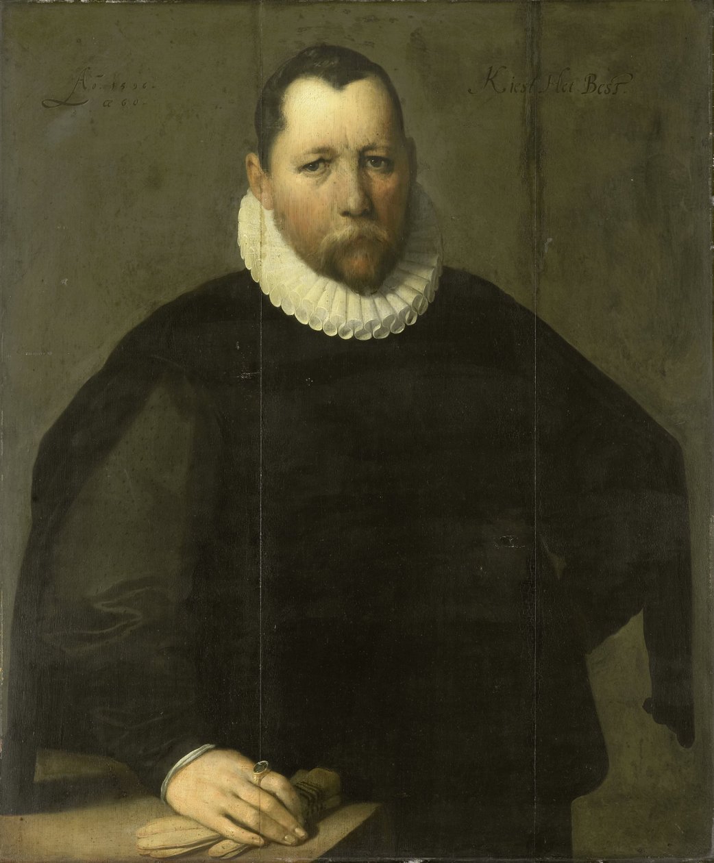 Pieter Jansz Kies (ca 1536-97). Borgmester i Haarlem av Cornelis Cornelisz. van Haarlem