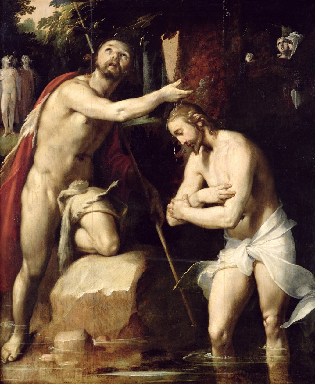 Kristi dåp av Cornelis Cornelisz van Haarlem