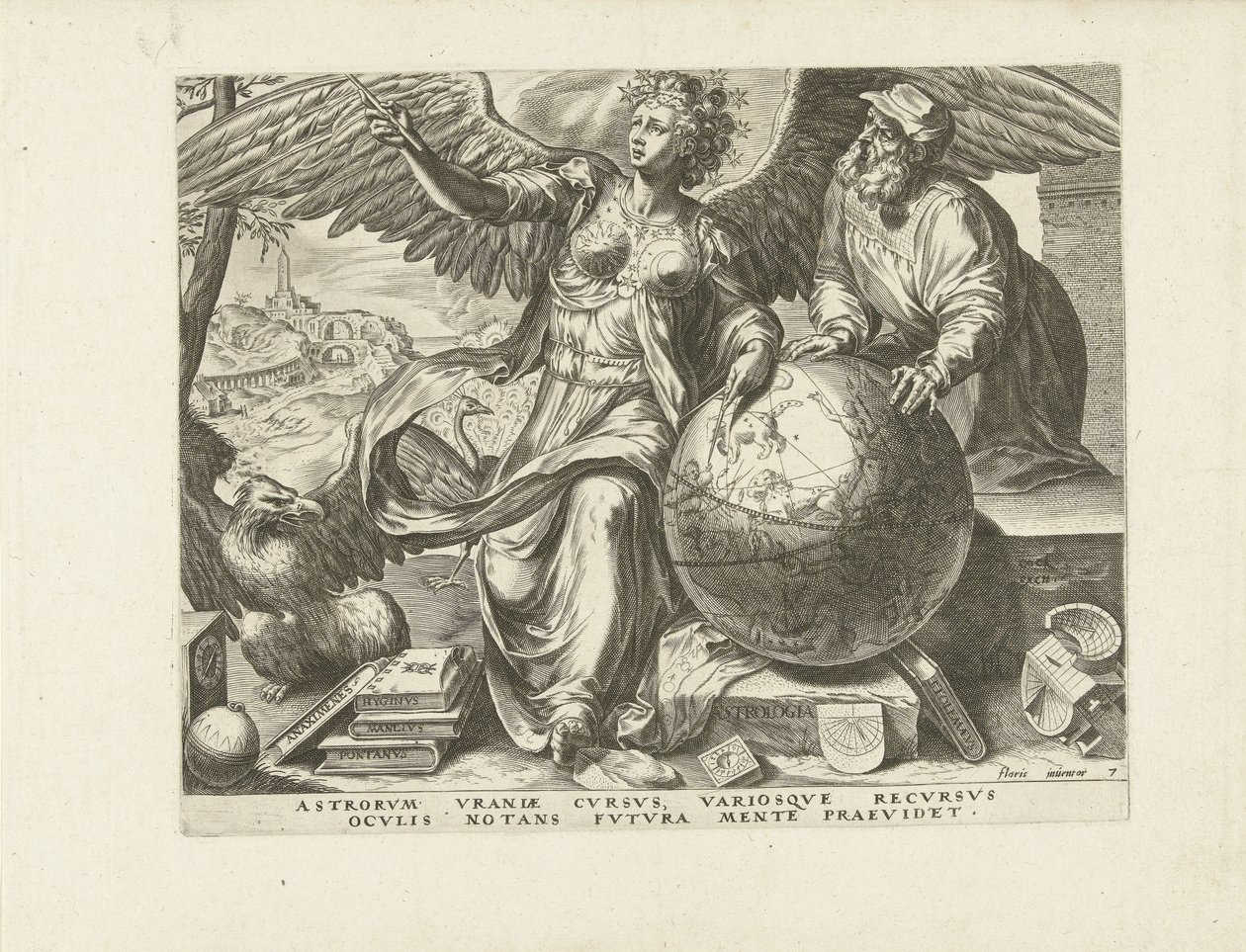 Astrologia (astronomi) The Seven Liberal Arts (serietittel) av Cornelis Cort